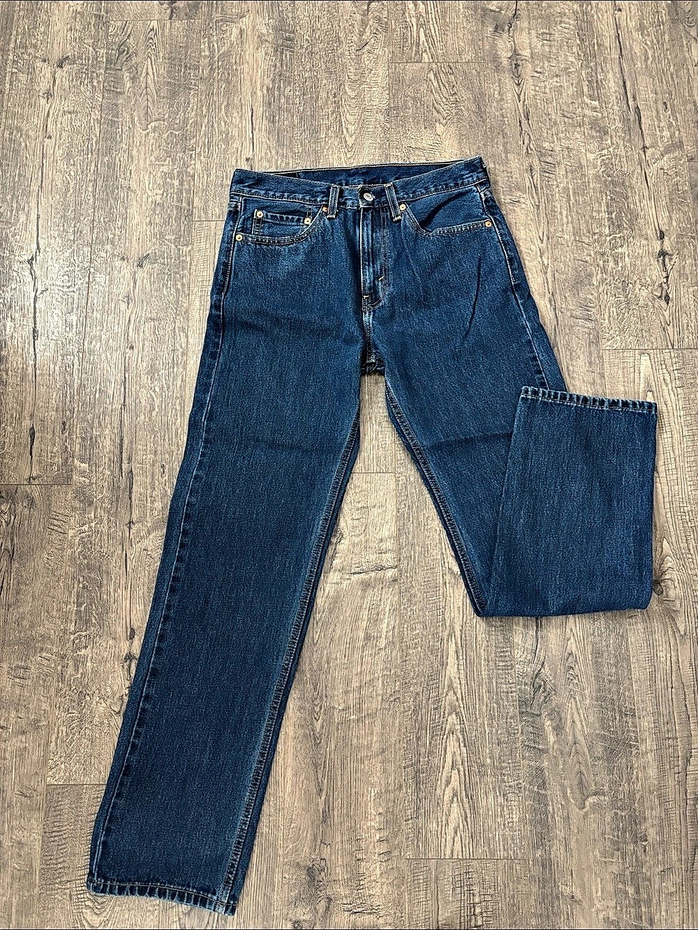 Levi's 505 Regular Fit Jeans Regular Fit Men's Jeans Waist 32 Blue